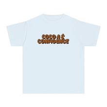Load image into Gallery viewer, Youth Midweight Tee - "Cocoa & Confidence"