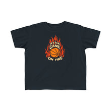 Load image into Gallery viewer, Fireball Basketball Toddler Tee - Set The Game On Fire