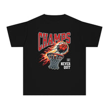 Load image into Gallery viewer, Youth Midweight  Basketball Champs T-Shirt - Never Quit