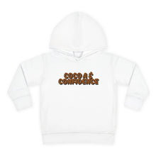 Load image into Gallery viewer, Toddler Fleece Hoodie - 'Cocoa & Confidence'