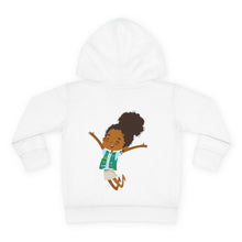 Load image into Gallery viewer, Toddler Fleece Hoodie - 'Cocoa & Confidence'