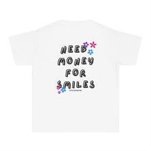Load image into Gallery viewer, Youth Midweight Tee -  "LBG-Need Money for Smiles"