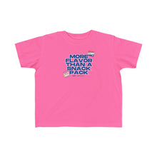 Load image into Gallery viewer, Snack Pack Toddler Tee - More Flavor Than a Snack Pack