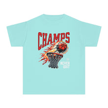 Load image into Gallery viewer, Youth Midweight  Basketball Champs T-Shirt - Never Quit
