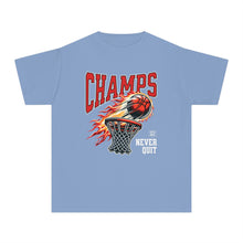 Load image into Gallery viewer, Youth Midweight  Basketball Champs T-Shirt - Never Quit