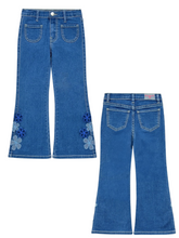 Load image into Gallery viewer, Petal Bloom Flare Jeans (PRE-Order)