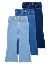 Load image into Gallery viewer, Wavy Petal Hem Denim 🌼✨ (PRE-Order)