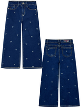 Load image into Gallery viewer, Dainty Bow Embroidered Denim Pants π (PRE-Order)
