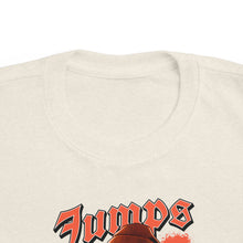 Load image into Gallery viewer, Toddler&#39;s Graphic Tee - Jumps Design
