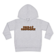 Load image into Gallery viewer, Toddler Fleece Hoodie - &#39;Cocoa &amp; Confidence&#39;
