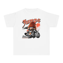 Load image into Gallery viewer, Youth Midweight Tee - Vintage Skate Style with &#39;Jumps&#39; Graphic
