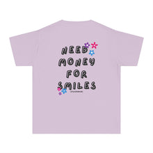 Load image into Gallery viewer, Youth Midweight Tee -  &quot;LBG-Need Money for Smiles&quot;
