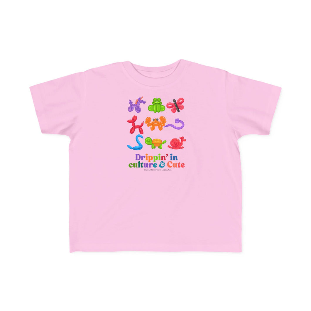 Toddler's Fine Jersey Tee - Drippin' in Culture & Cute