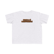 Load image into Gallery viewer, Cocoa &amp; Confidence Toddler T-Shirt
