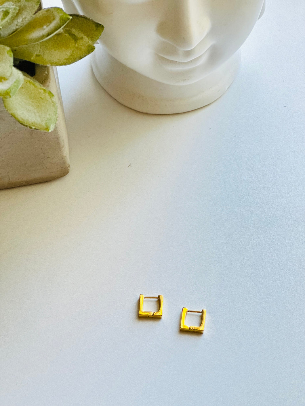 Square Hoop Earrings
