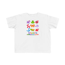 Load image into Gallery viewer, Toddler&#39;s Fine Jersey Tee - Drippin&#39; in Culture &amp; Cute
