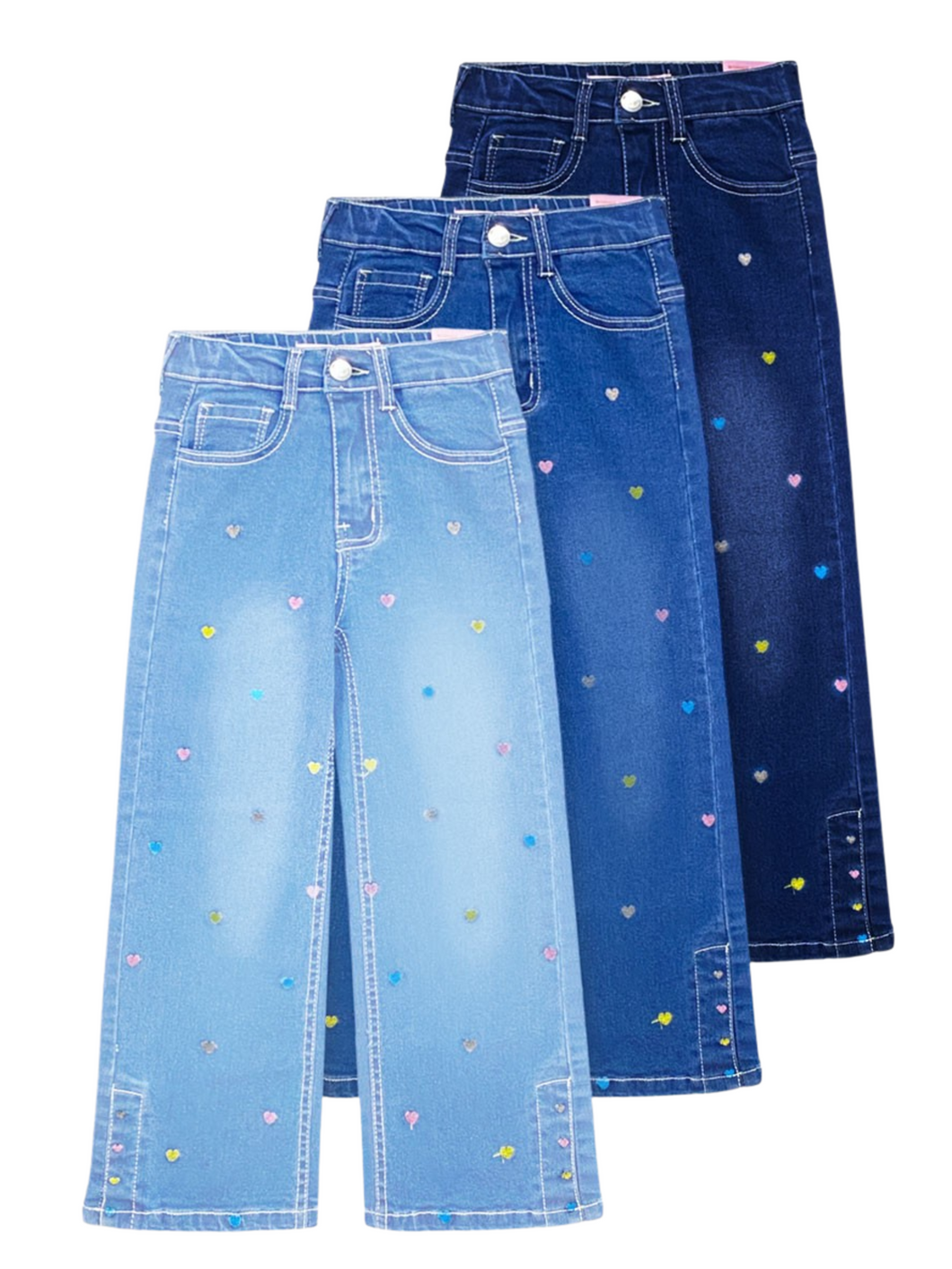 💖 Sweetheart Sprinkle Denim Jeans (Pre-Order)