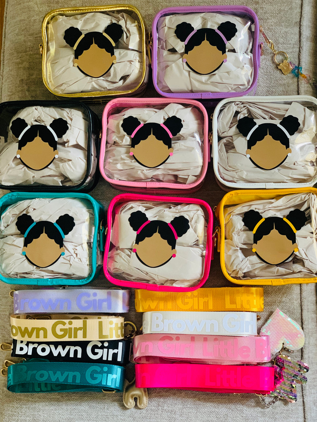 Brown Girl Cross body Bag